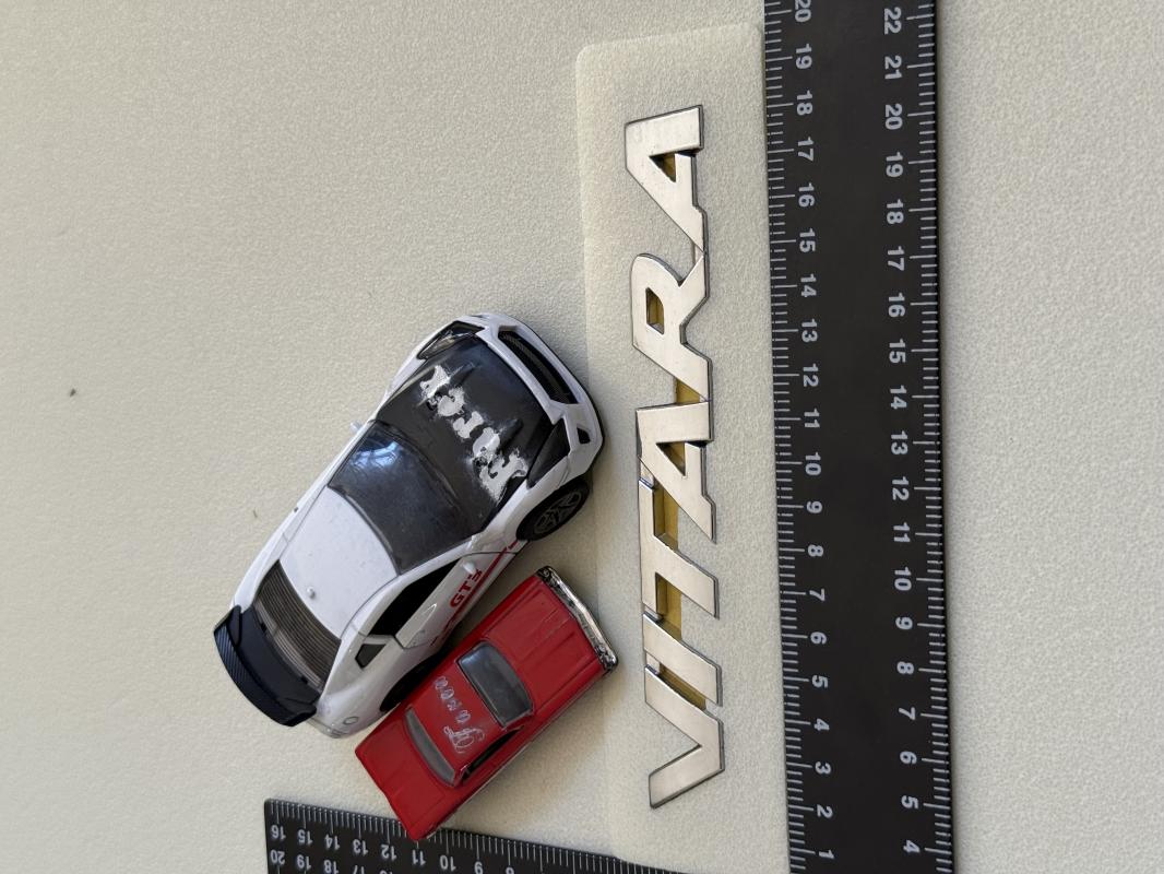 Vitara Krom Bagaj Yazısı 3M 3D ABS