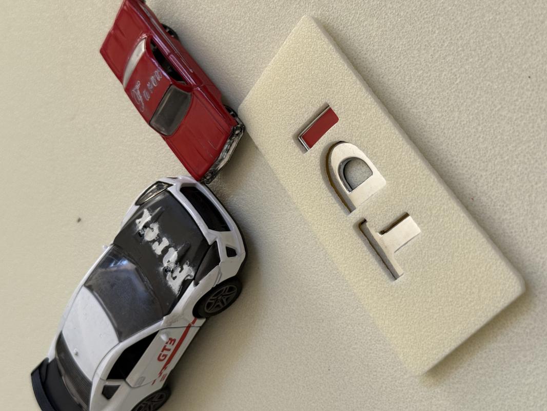 Volkswagen TDI Krom Bagaj Yazısı 3M 3D ABS