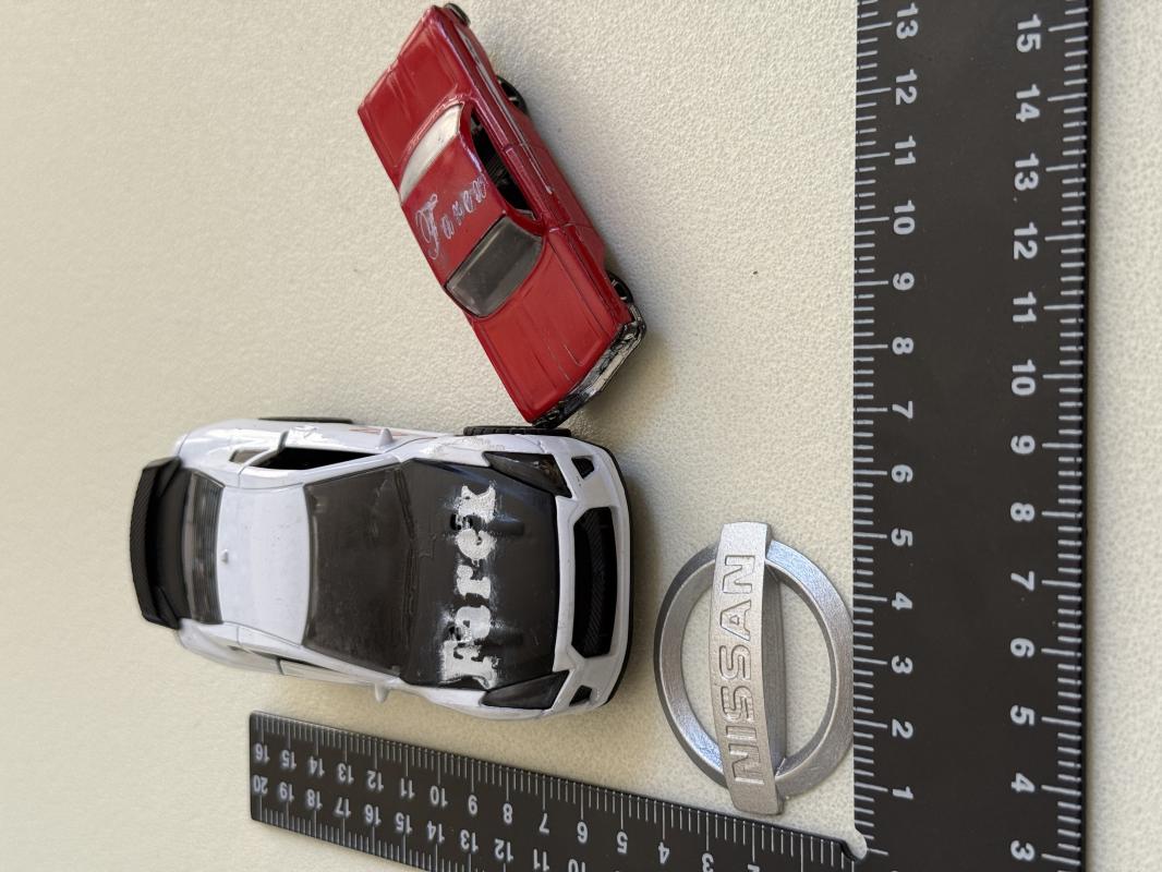 Nissan Gri Direksiyon Arması 3M 3D ABS