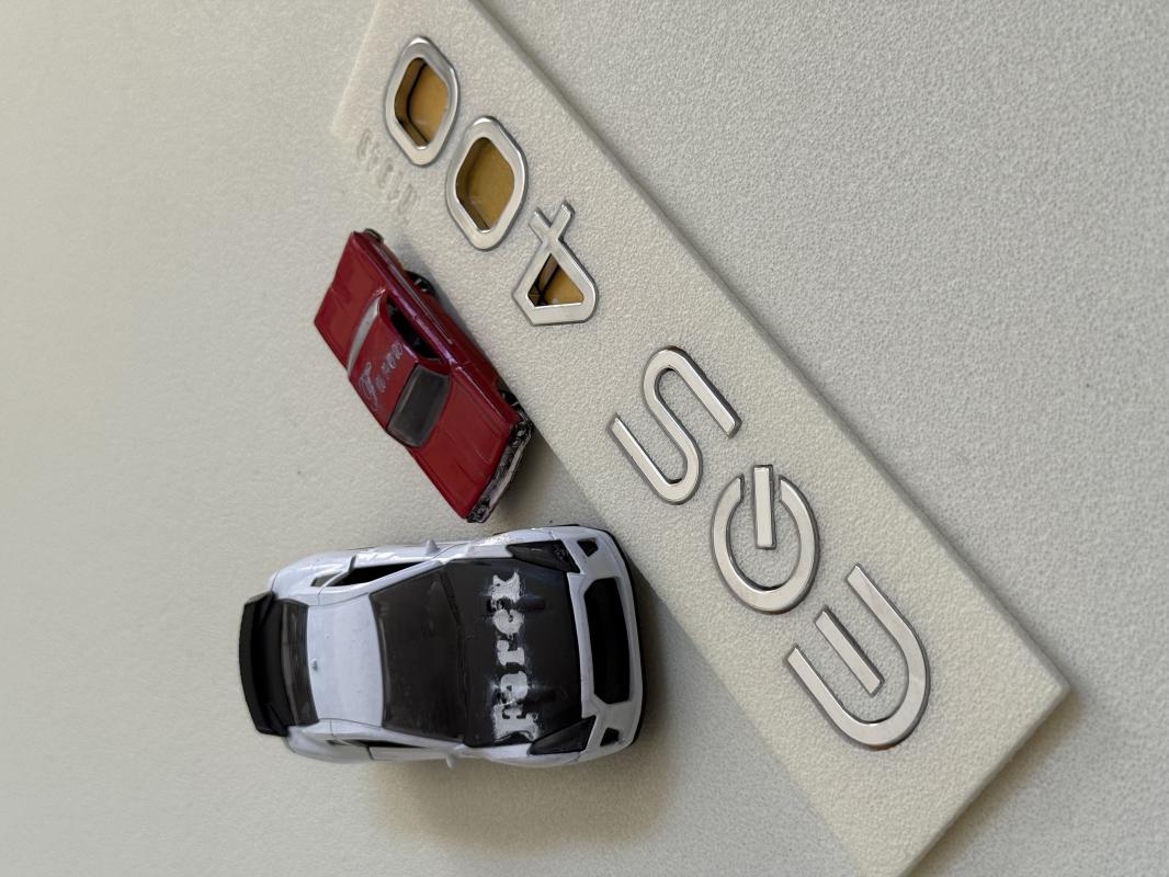 Benz EQS 400 Krom Bagaj Yazısı 3M 3D ABS