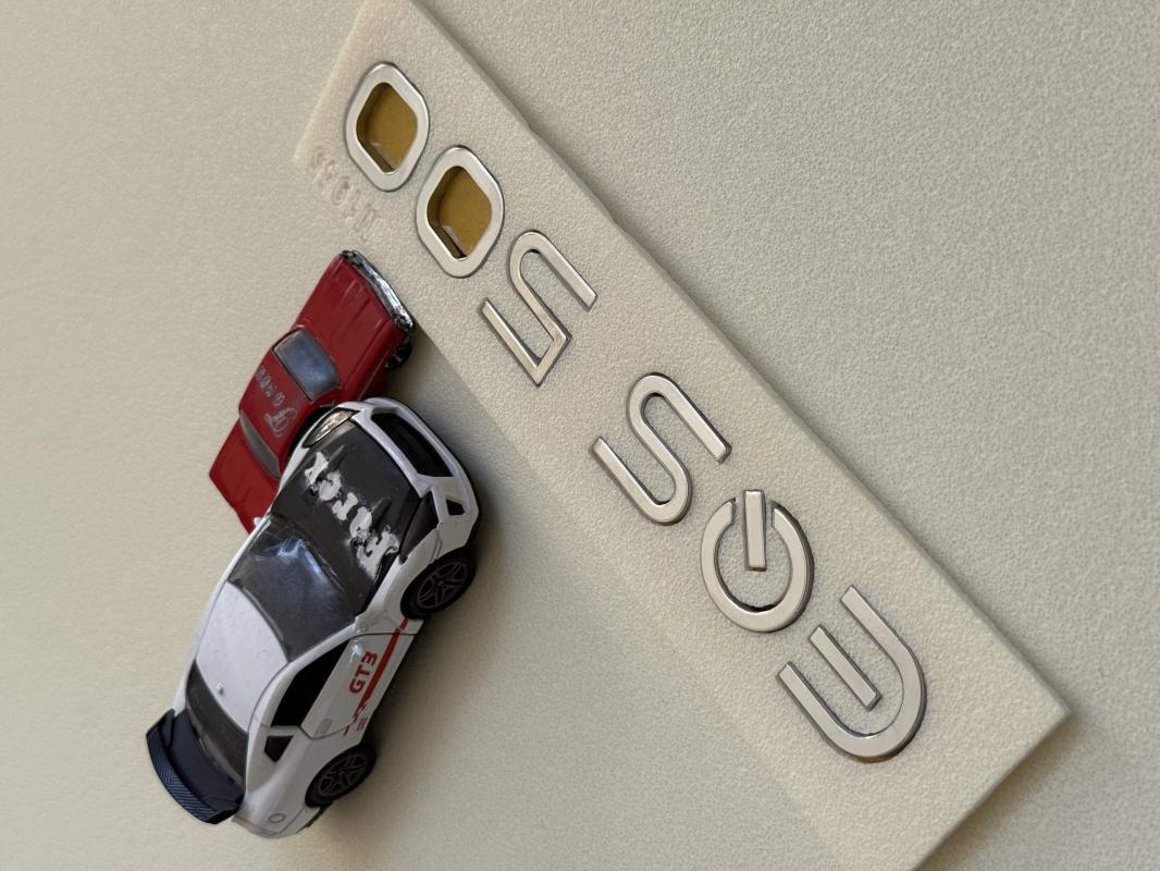 Benz EQS 500 Krom Bagaj Yazısı 3M 3D ABS