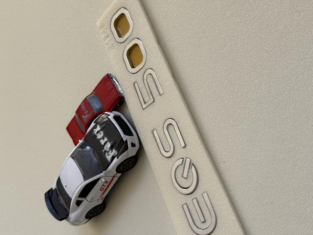 Benz EQS 500 Krom Bagaj Yazısı 3M 3D ABS