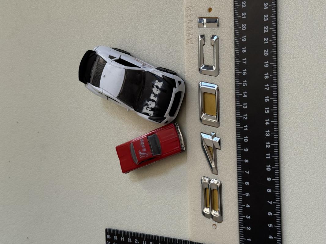 Bmw 840 Ci Krom Bagaj Yazısı 3M 3D ABS
