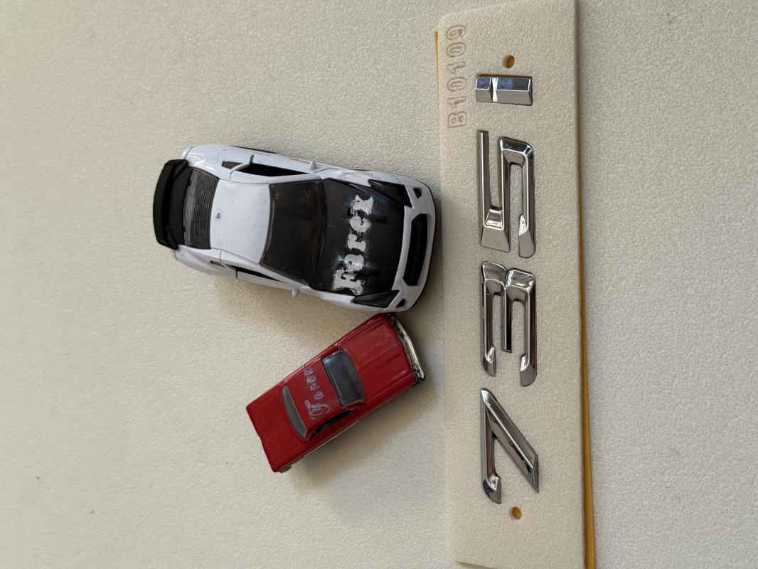 Bmw 735i Krom Bagaj Yazısı 3M 3D ABS