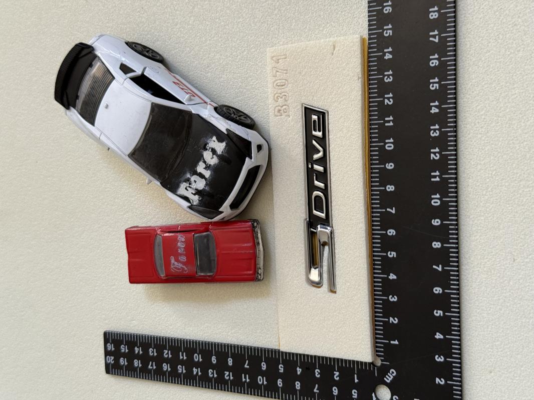 Bmw S Drive Piano Black Bagaj Yazısı 3M 3D ABS