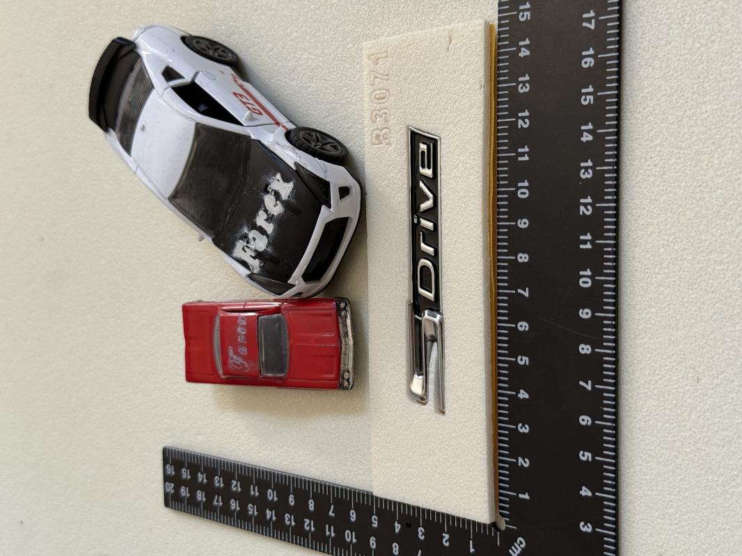 Bmw S Drive Piano Black Bagaj Yazısı 3M 3D ABS