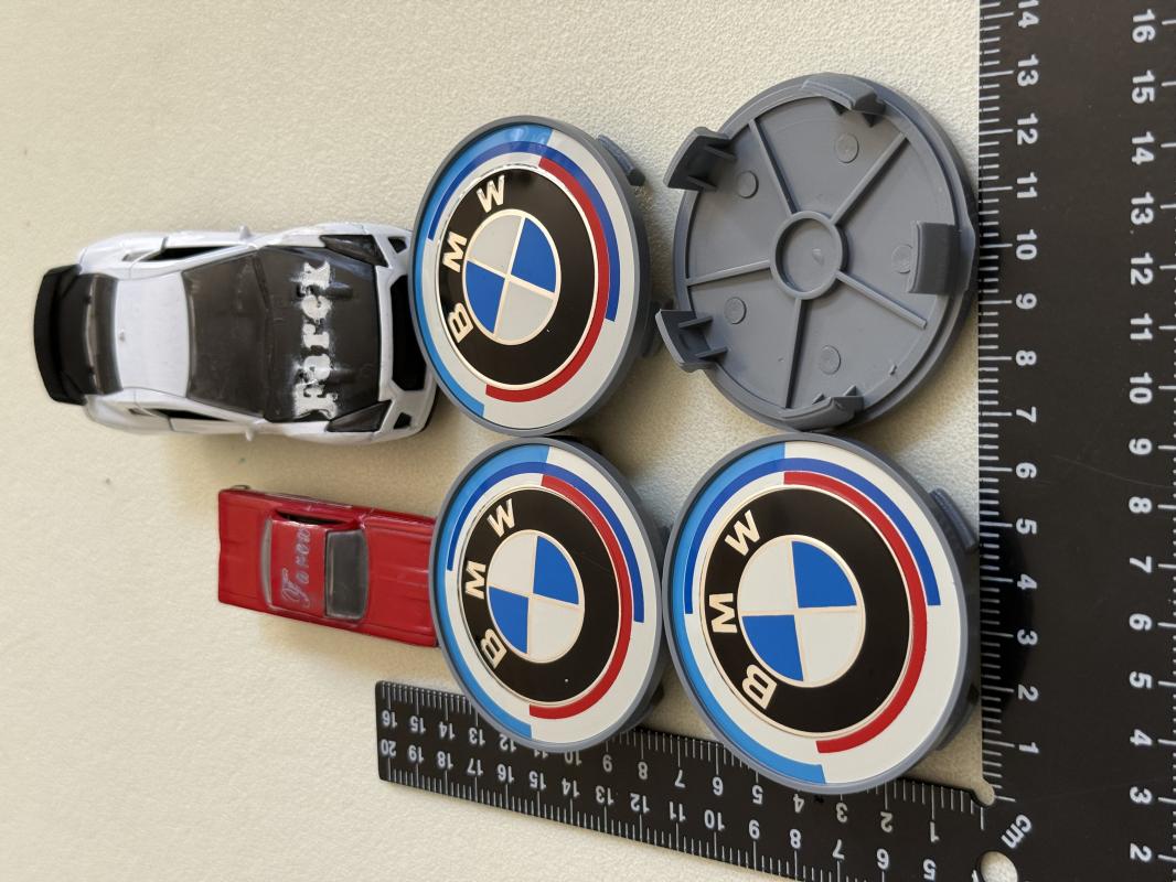 Bmw 50.Yıl Jant Kapak Arması Seti 4’lü 3M 3D ABS