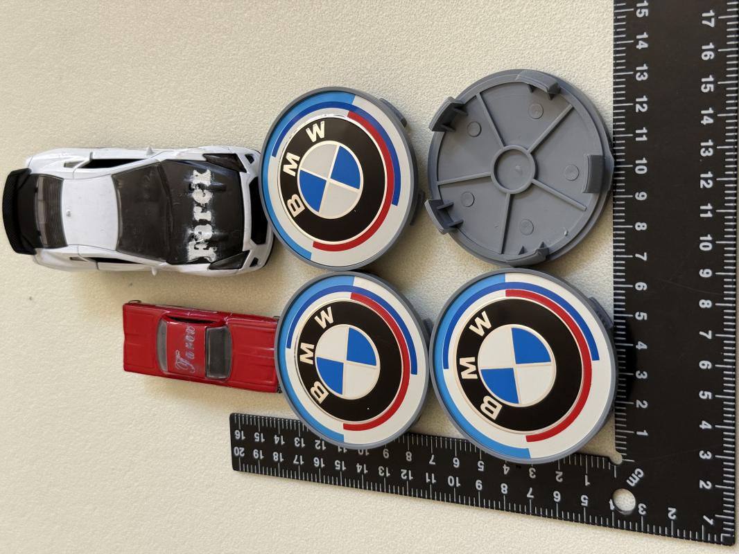Bmw 50.Yıl Jant Kapak Arması Seti 4’lü 3M 3D ABS