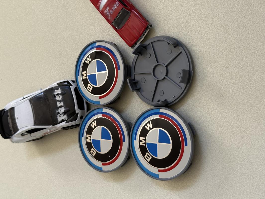 Bmw 50.Yıl Jant Kapak Arması Seti 4’lü 3M 3D ABS