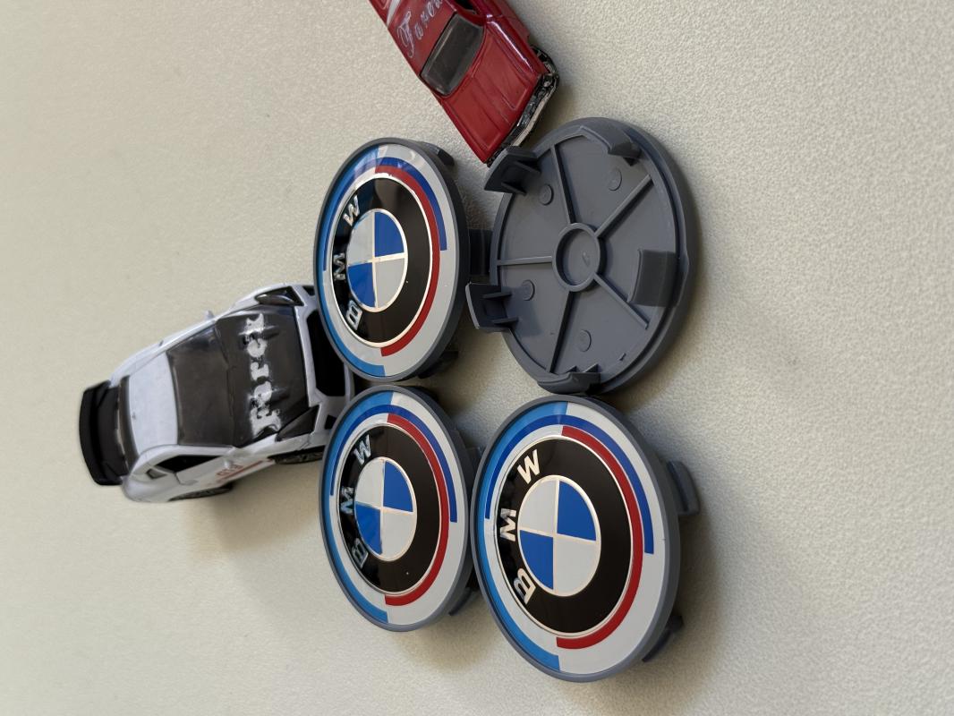 Bmw 50.Yıl Jant Kapak Arması Seti 4’lü 3M 3D ABS