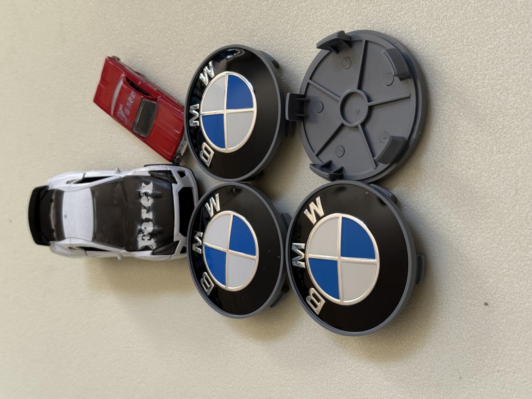 Bmw Jant Kapak Arması Seti 4’lü 3M 3D ABS