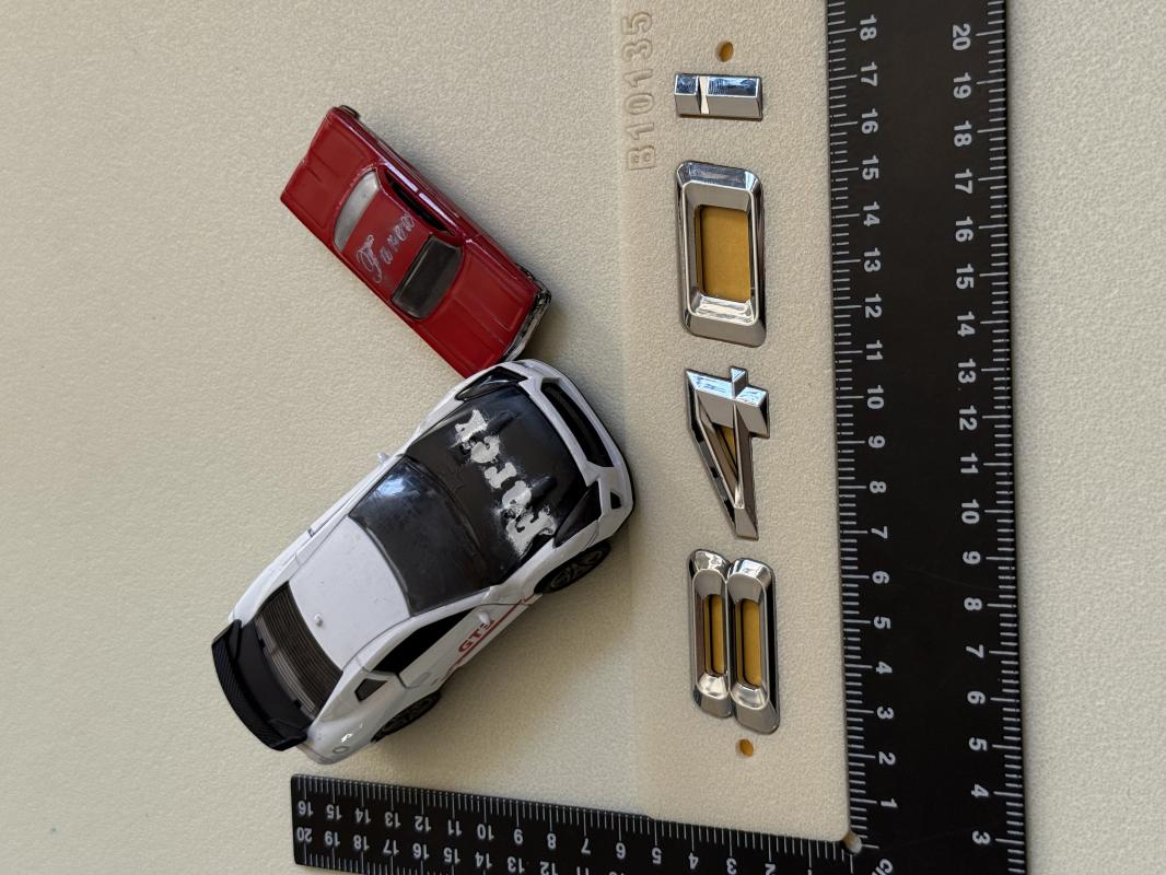 Bmw 840i Krom Bagaj Yazısı 3M 3D ABS