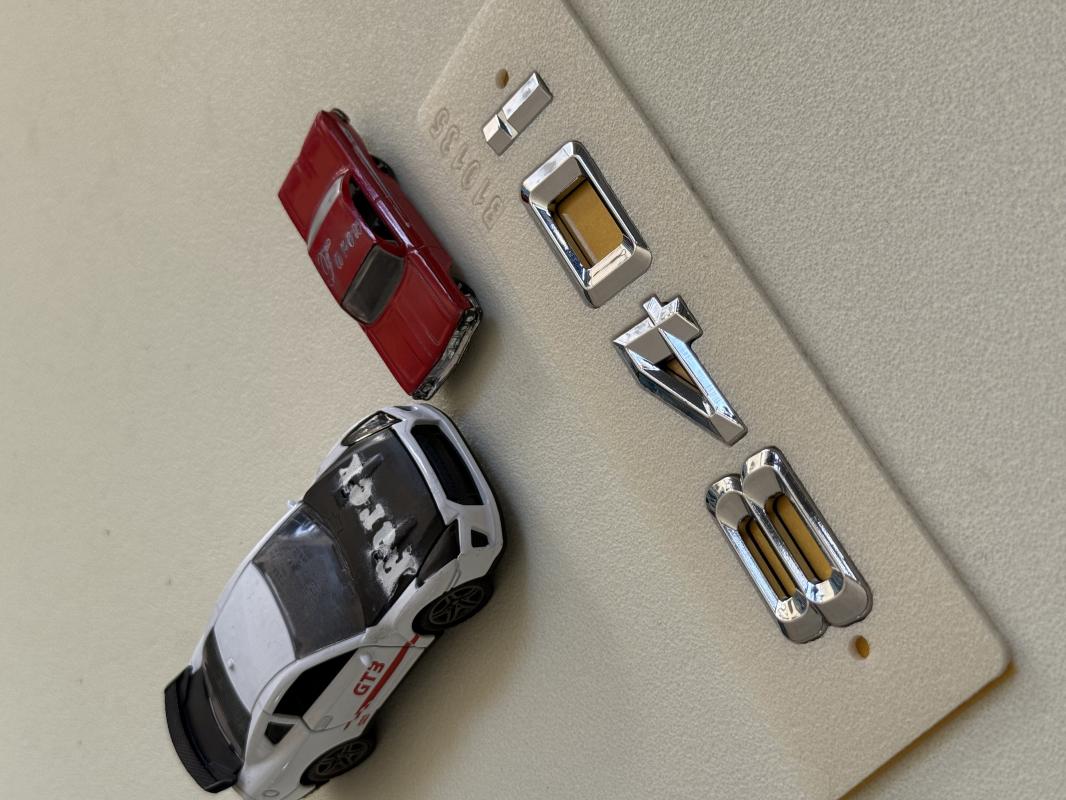 Bmw 840i Krom Bagaj Yazısı 3M 3D ABS