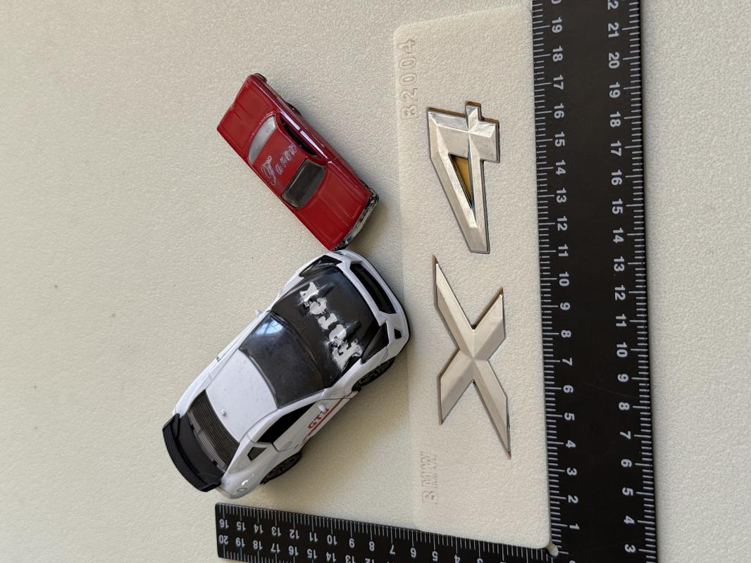 Bmw X4 Krom Bagaj Yazısı 3M 3D ABS