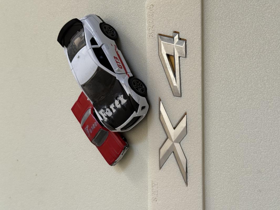 Bmw X4 Krom Bagaj Yazısı 3M 3D ABS