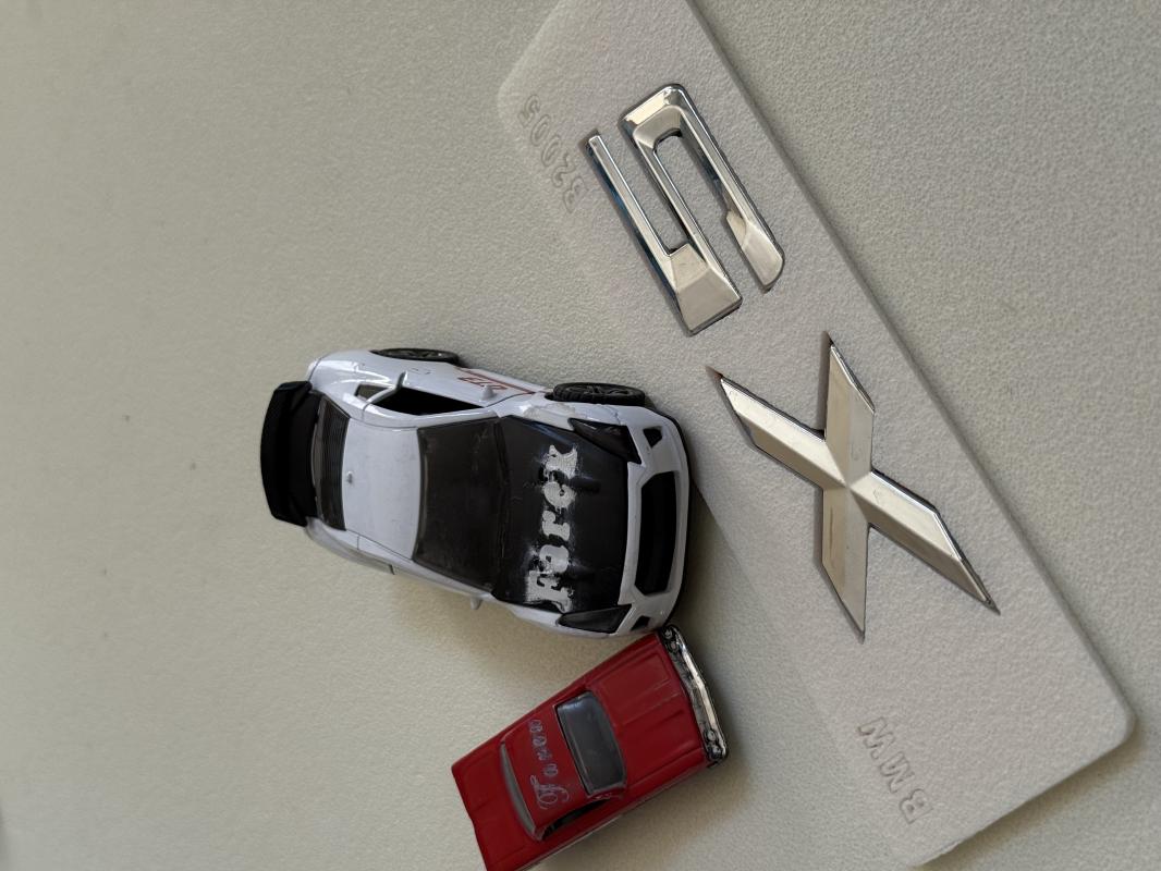 Bmw X5 Krom Bagaj Yazısı 3M 3D ABS