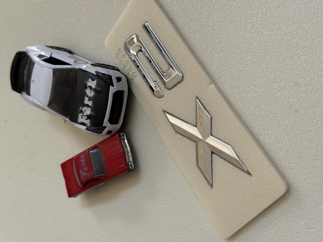 Bmw X2 Krom Bagaj Yazısı 3M 3D ABS