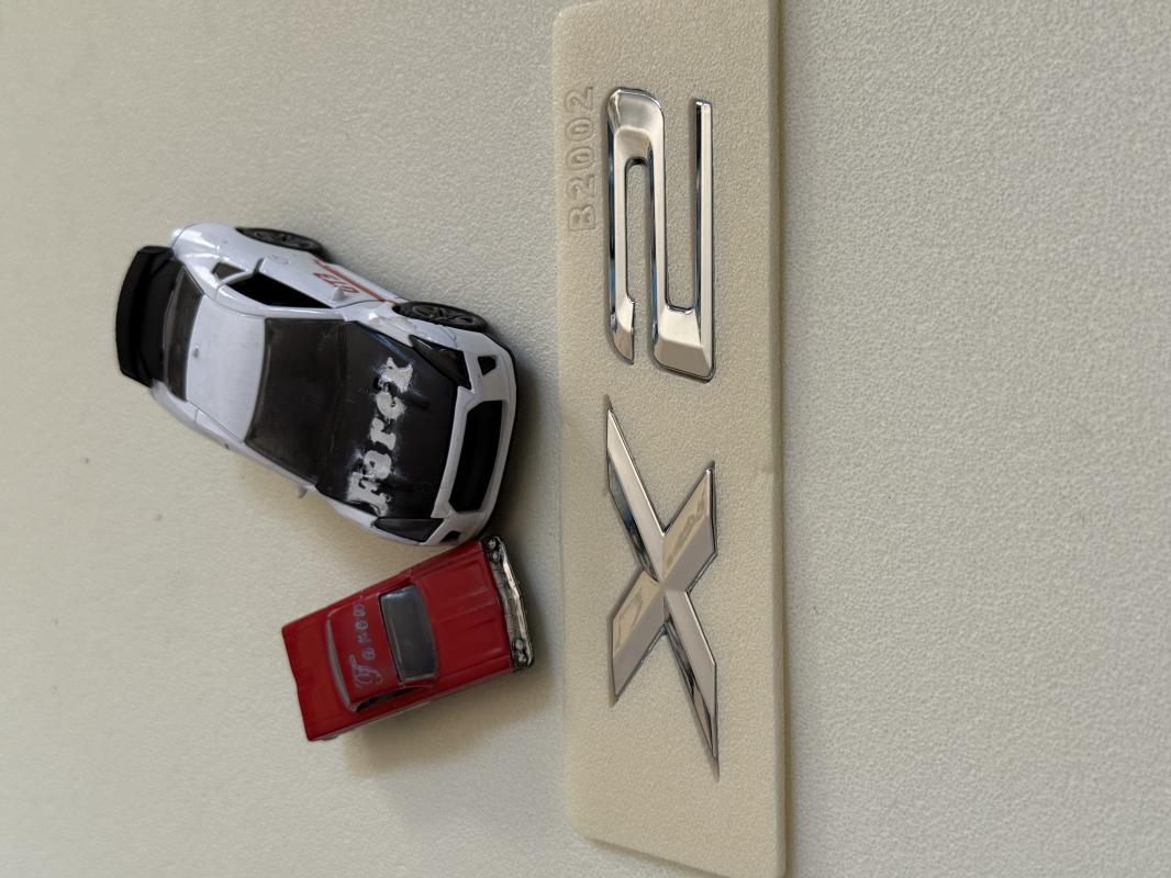 Bmw X2 Krom Bagaj Yazısı 3M 3D ABS