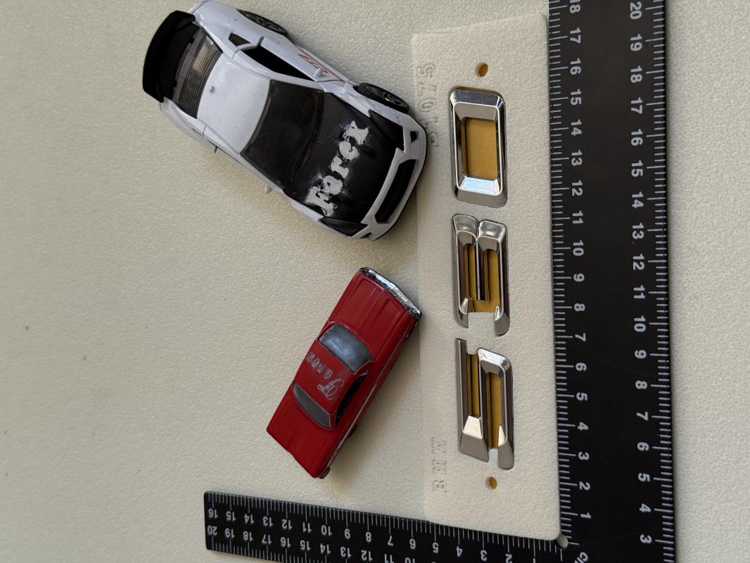 Bmw 530 Krom Bagaj Yazısı 3M 3D ABS