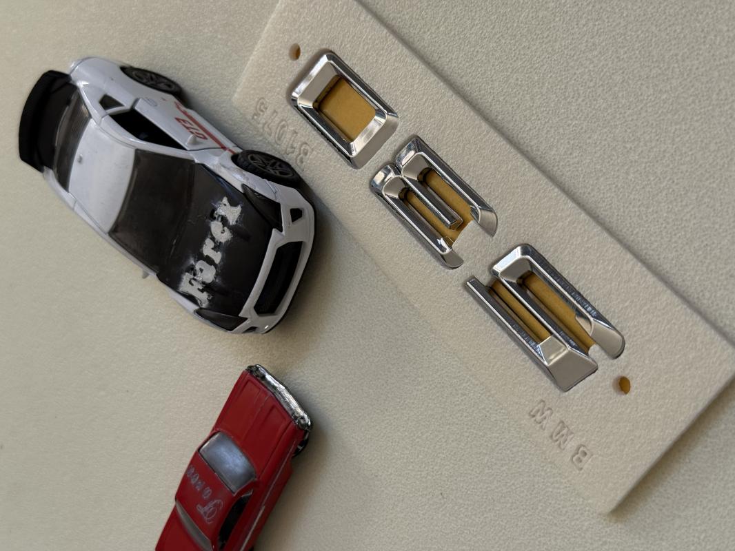 Bmw 530 Krom Bagaj Yazısı 3M 3D ABS