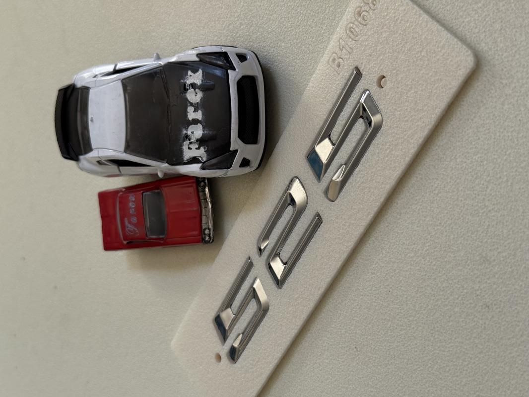 Bmw 525 Krom Bagaj Yazısı 3M 3D ABS