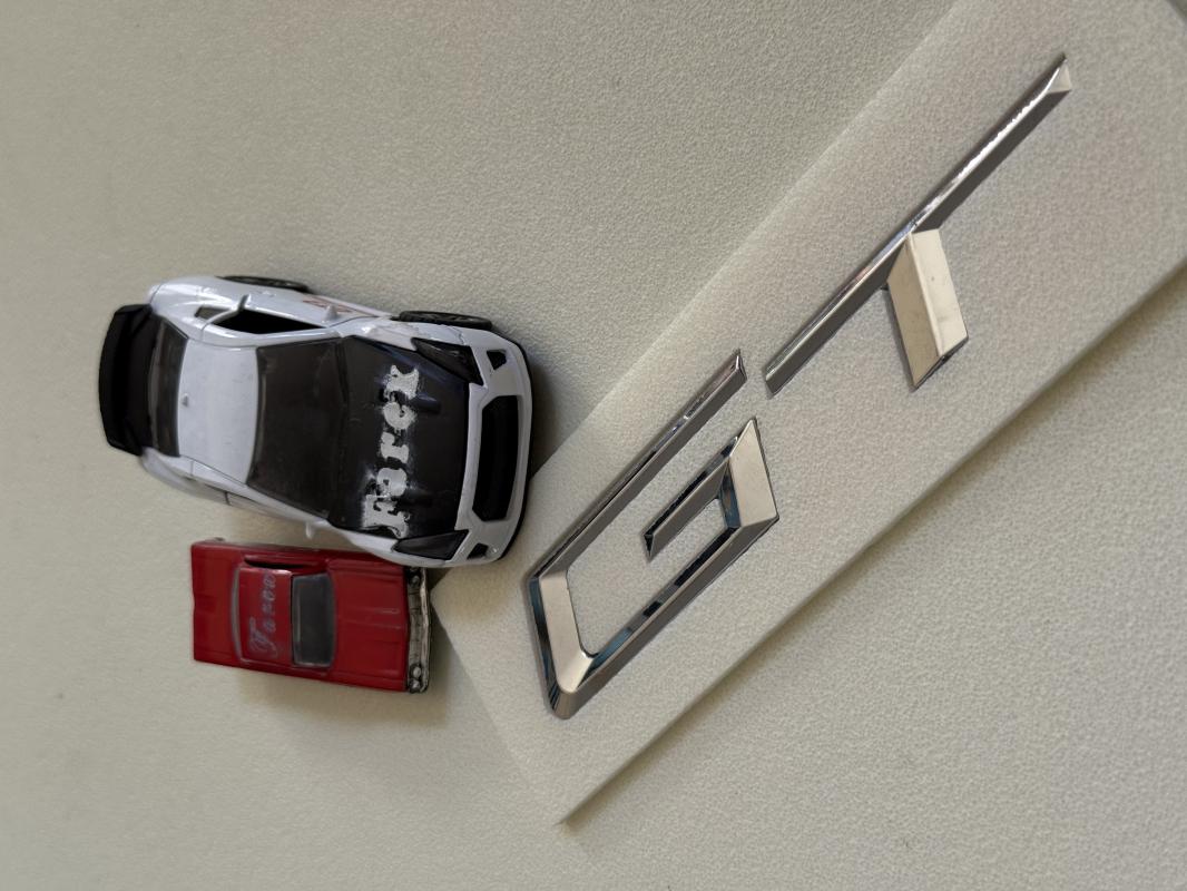 Bmw GT Krom Bagaj Yazısı 3M 3D ABS