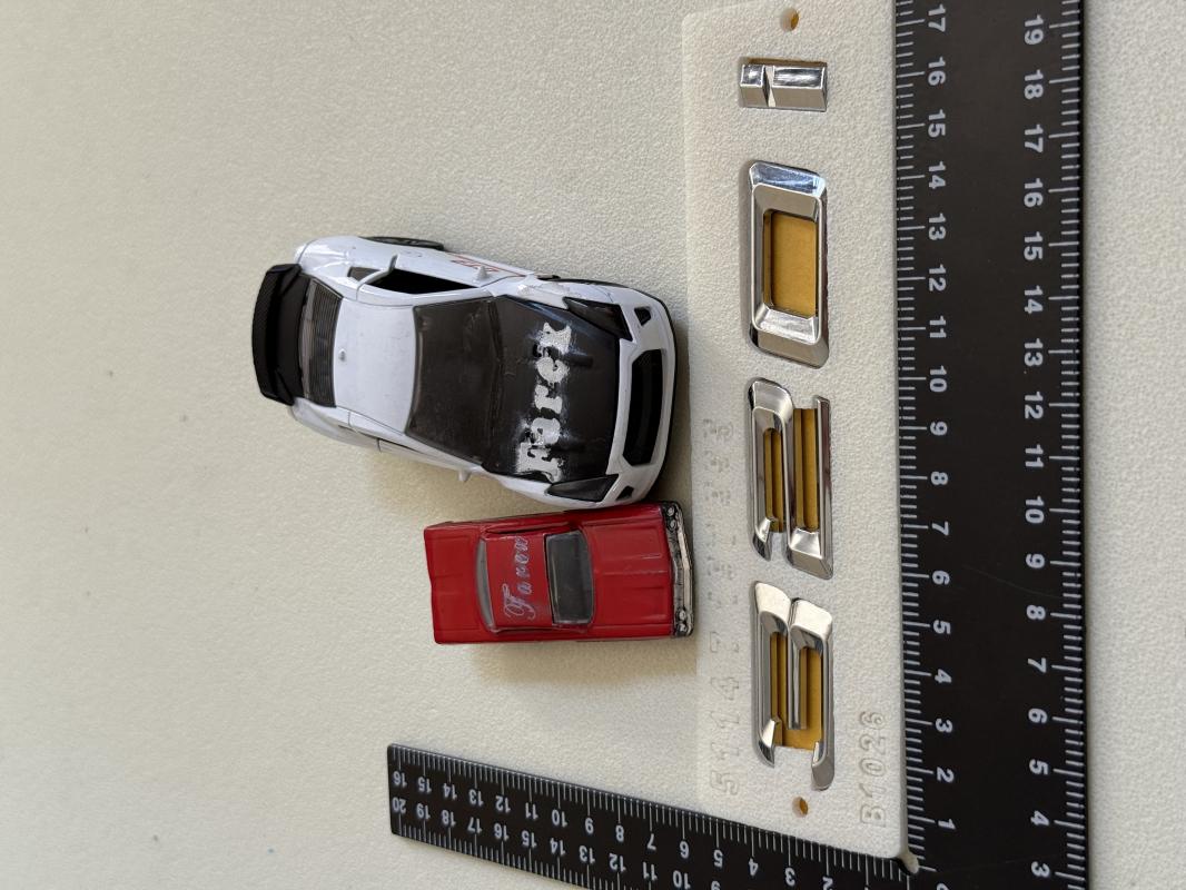 Bmw 320i Krom Bagaj Yazısı 3M 3D ABS