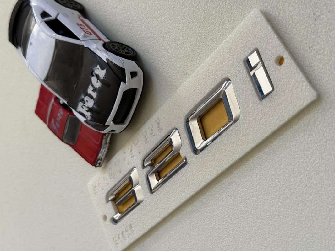 Bmw 320i Krom Bagaj Yazısı 3M 3D ABS