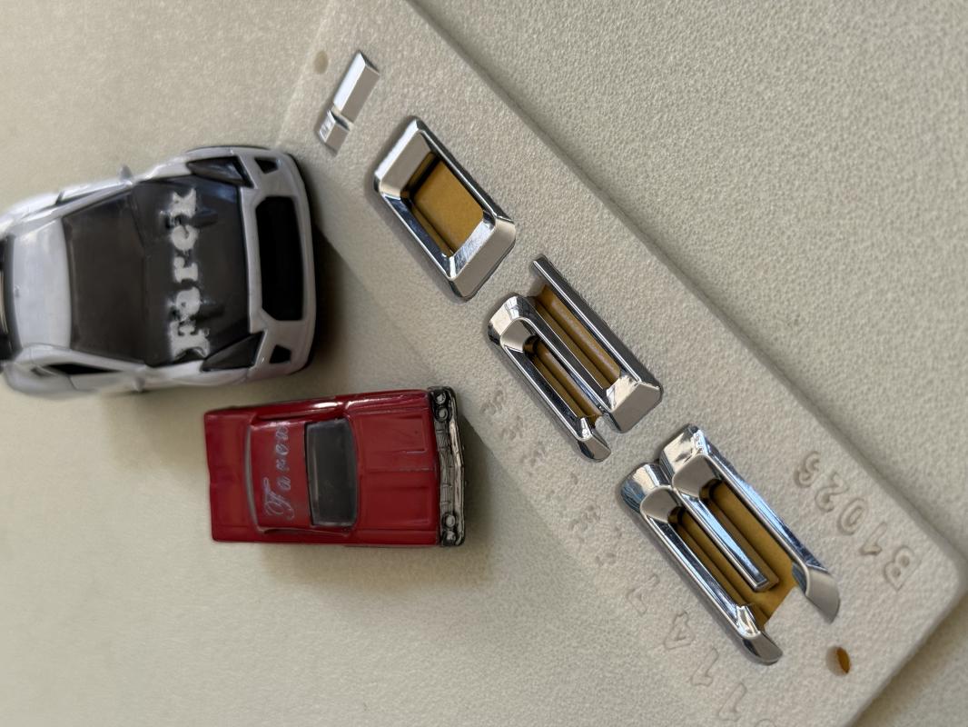 Bmw 320i Krom Bagaj Yazısı 3M 3D ABS