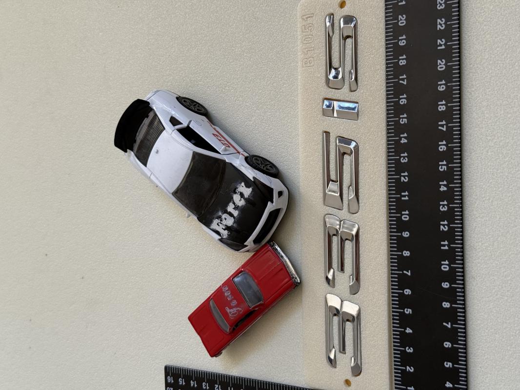 Bmw 335iS Krom Bagaj Yazısı 3M 3D ABS