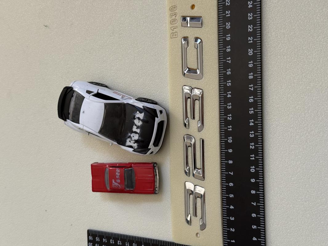 Bmw 323Ci Krom Bagaj Yazısı 3M 3D ABS