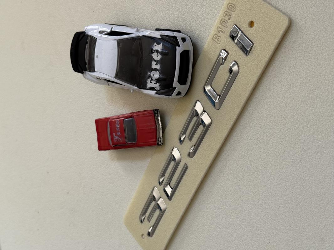 Bmw 323Ci Krom Bagaj Yazısı 3M 3D ABS