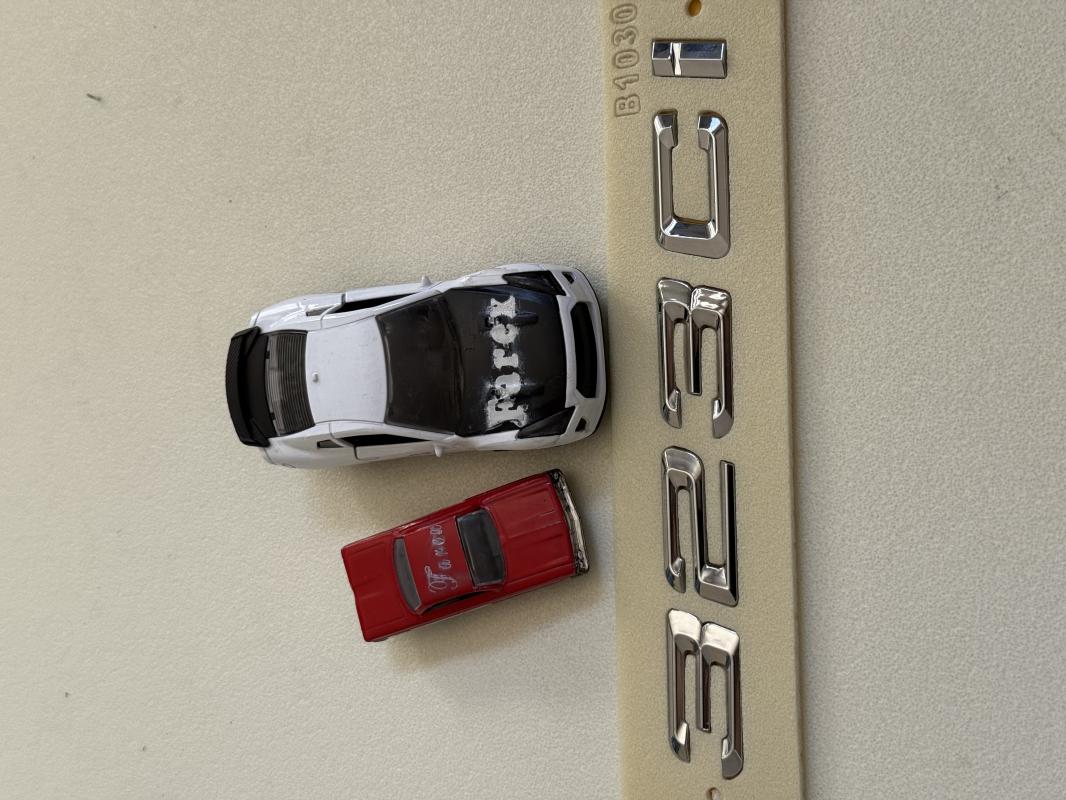 Bmw 323Ci Krom Bagaj Yazısı 3M 3D ABS