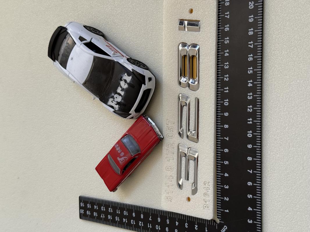 Bmw 328i Krom Bagaj Yazısı 3M 3D ABS