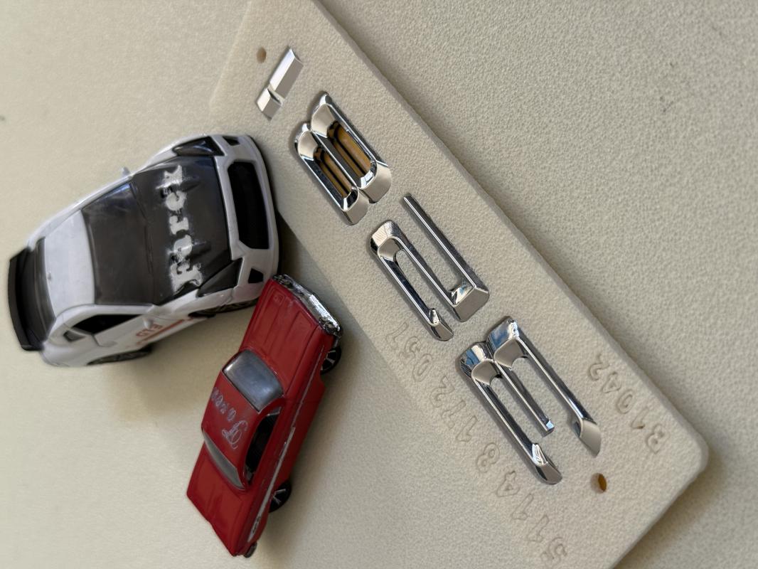 Bmw 328i Krom Bagaj Yazısı 3M 3D ABS