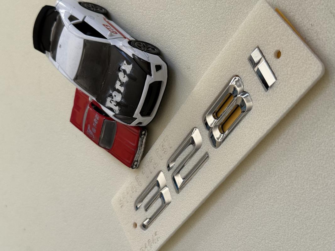 Bmw 328i Krom Bagaj Yazısı 3M 3D ABS