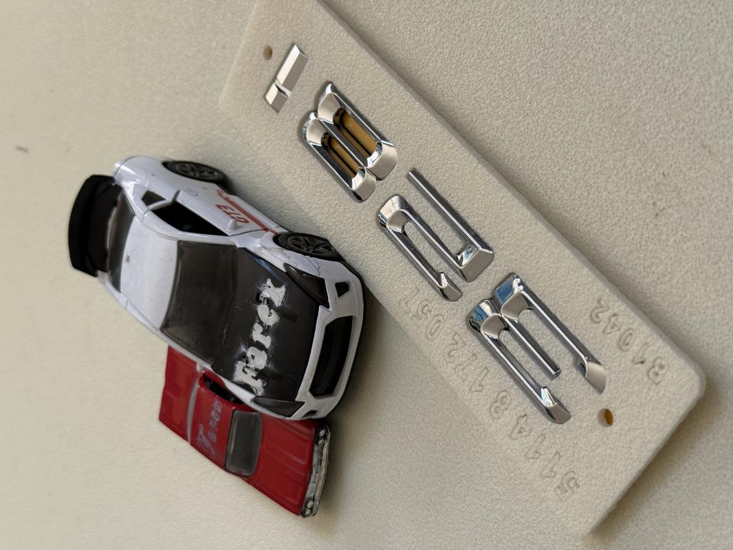 Bmw 328i Krom Bagaj Yazısı 3M 3D ABS
