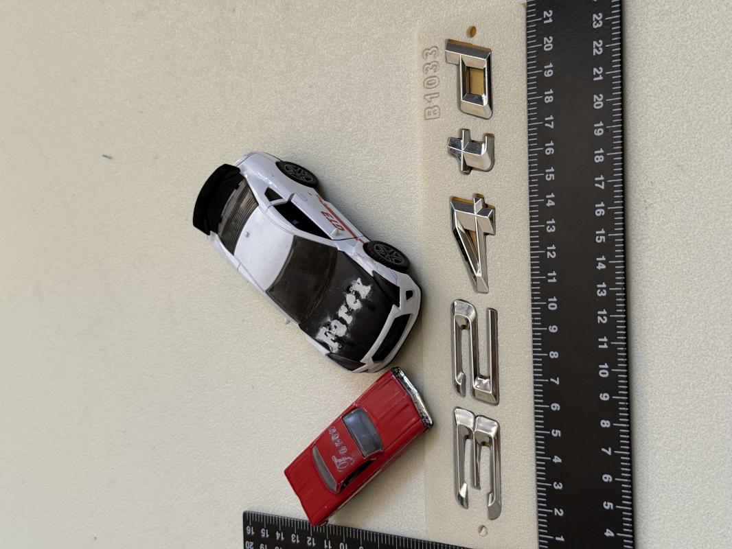 Bmw 324td Krom Bagaj Yazısı 3M 3D ABS