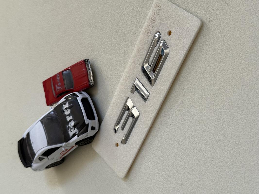 Bmw 316 Krom Bagaj Yazısı 3M 3D ABS