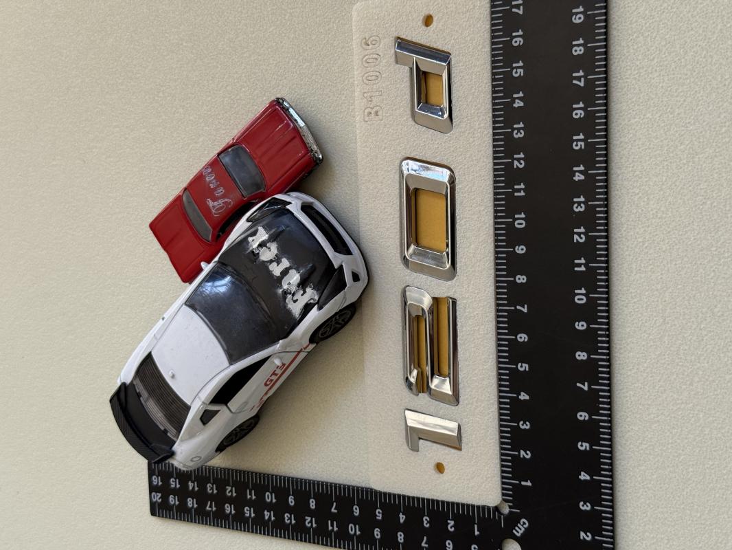 Bmw 120d Krom Bagaj Yazısı 3M 3D ABS