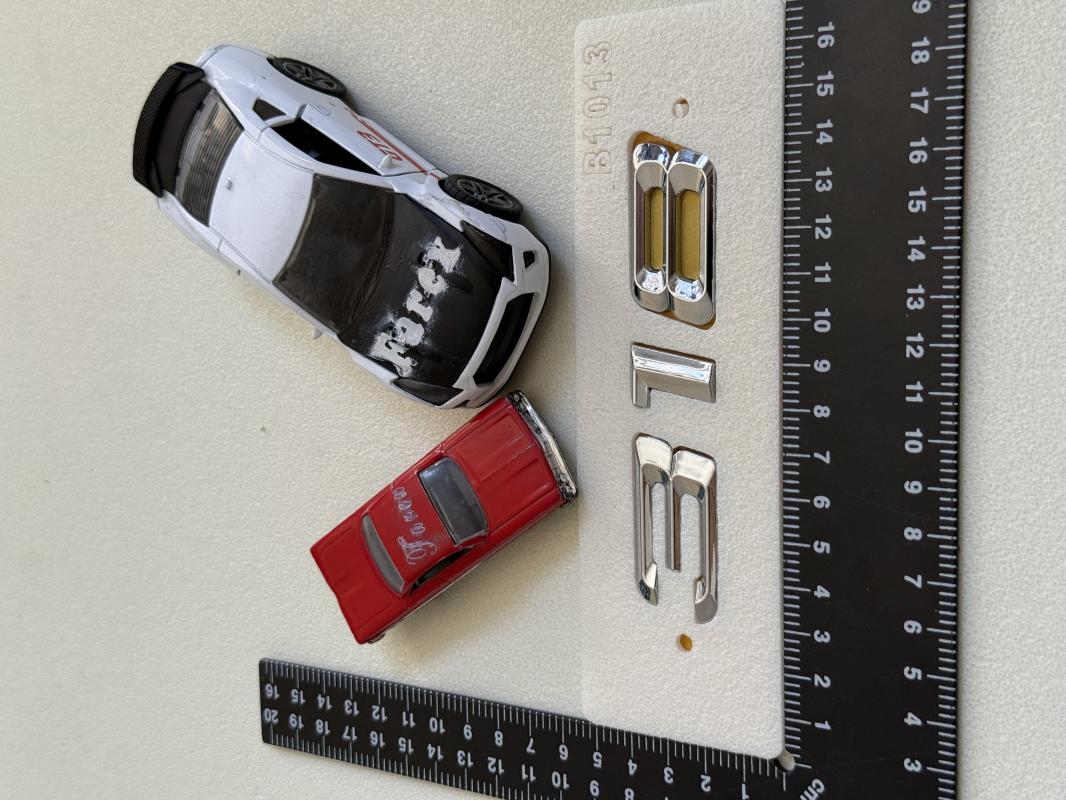 Bmw 318 Krom Bagaj Yazısı 3M 3D ABS