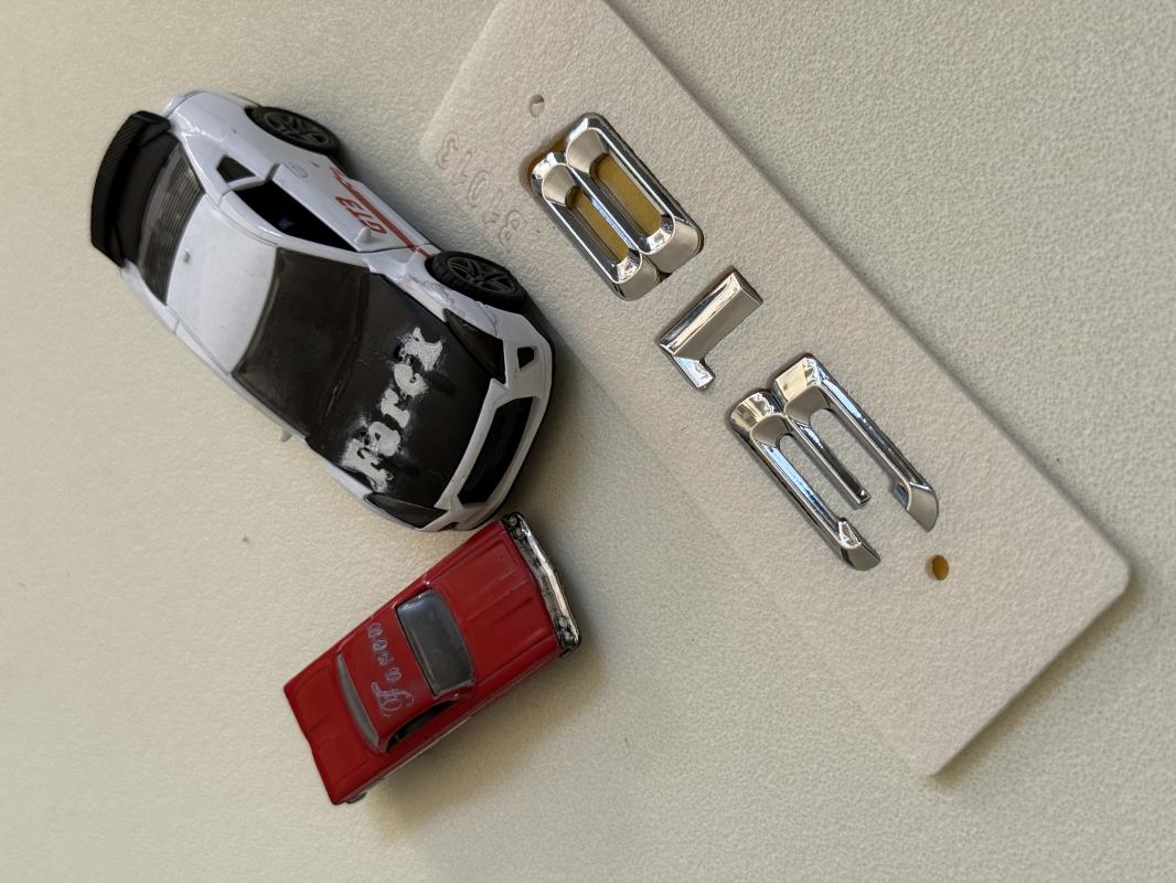 Bmw 318 Krom Bagaj Yazısı 3M 3D ABS