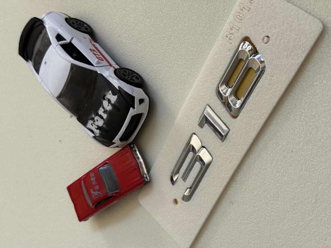 Bmw 318 Krom Bagaj Yazısı 3M 3D ABS