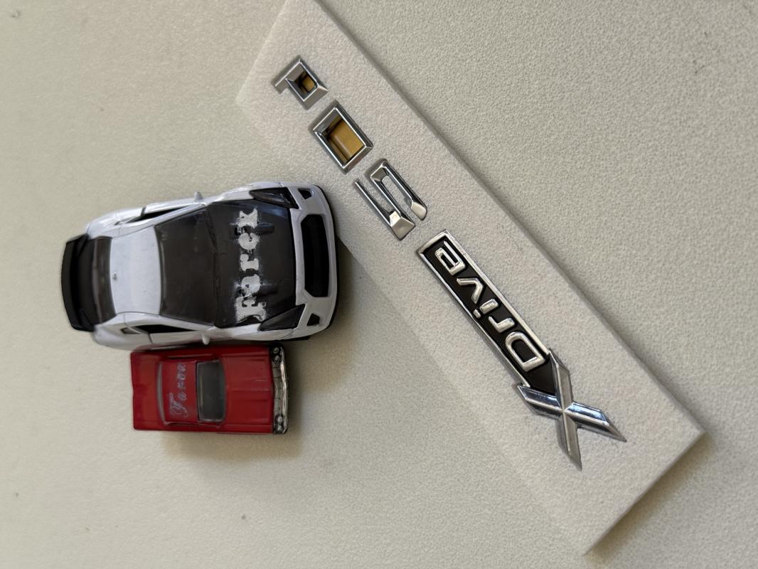 Bmw Xdrive 50d Krom Bagaj Yazısı 3M 3D ABS