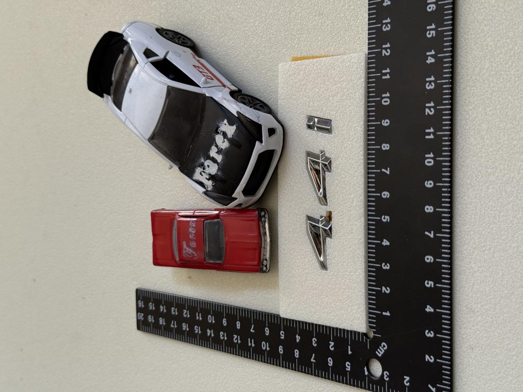 Bmw 4.4i Krom Çamurluk Yazısı 3M 3D ABS