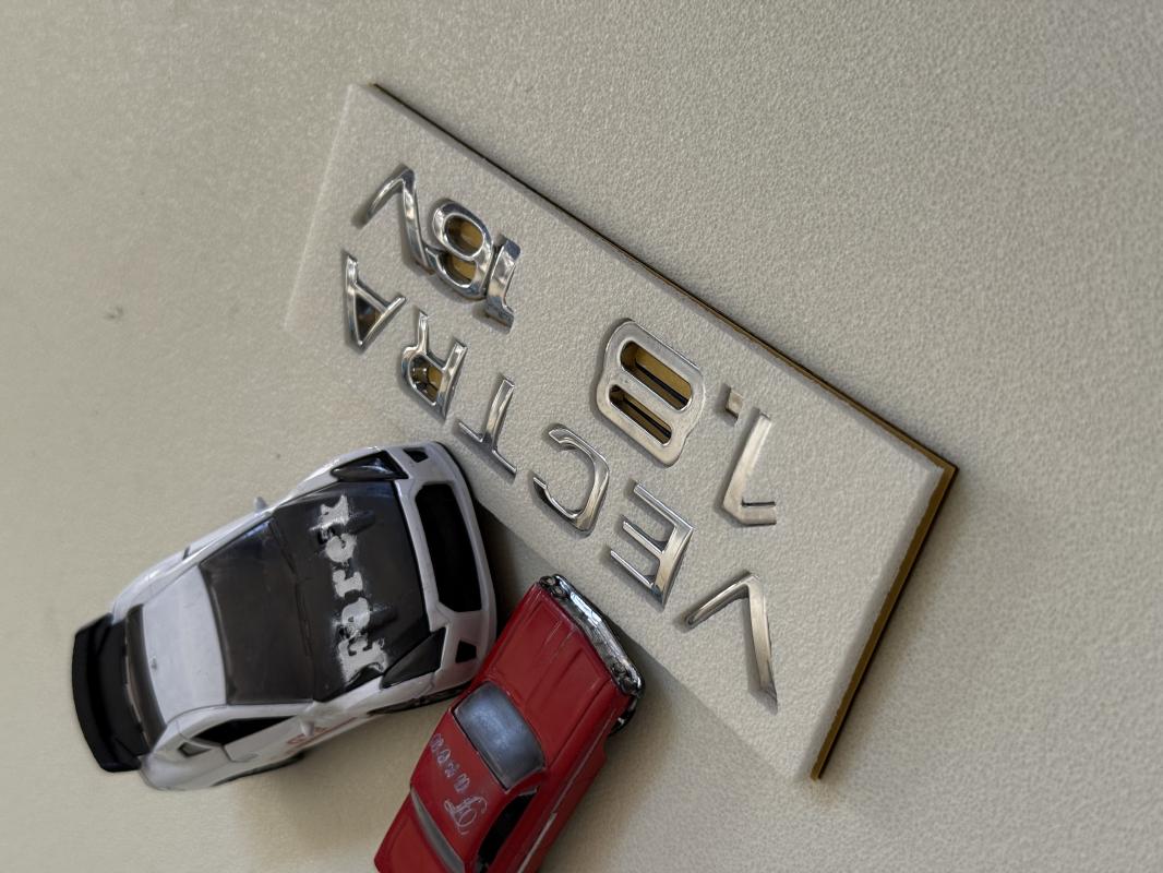 Opel Vectra 1.8 16V Krom Bagaj Yazısı 3M 3D ABS