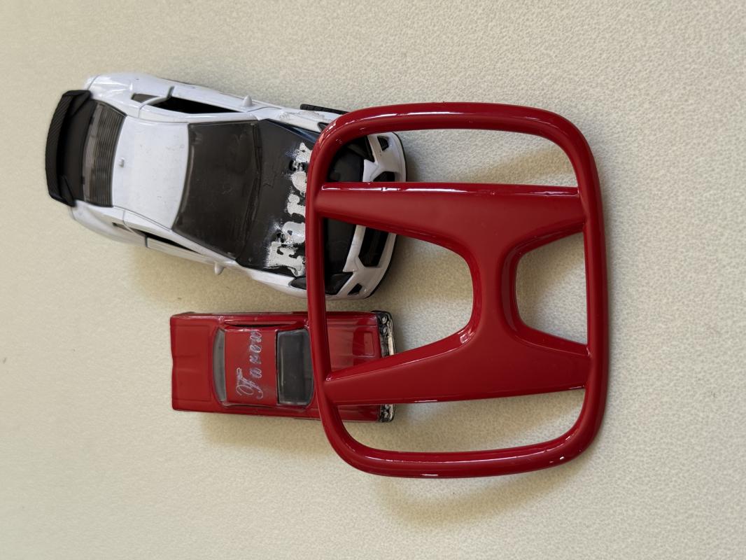 Honda Kırmızı Panjur Arması 3M 3D ABS