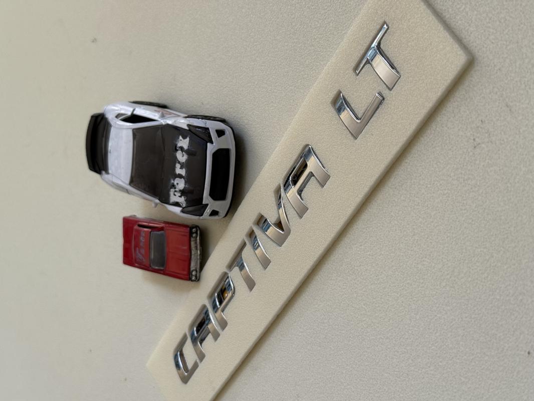 Chevrolet Captiva LT Krom Bagaj Yazısı 3M 3D ABS