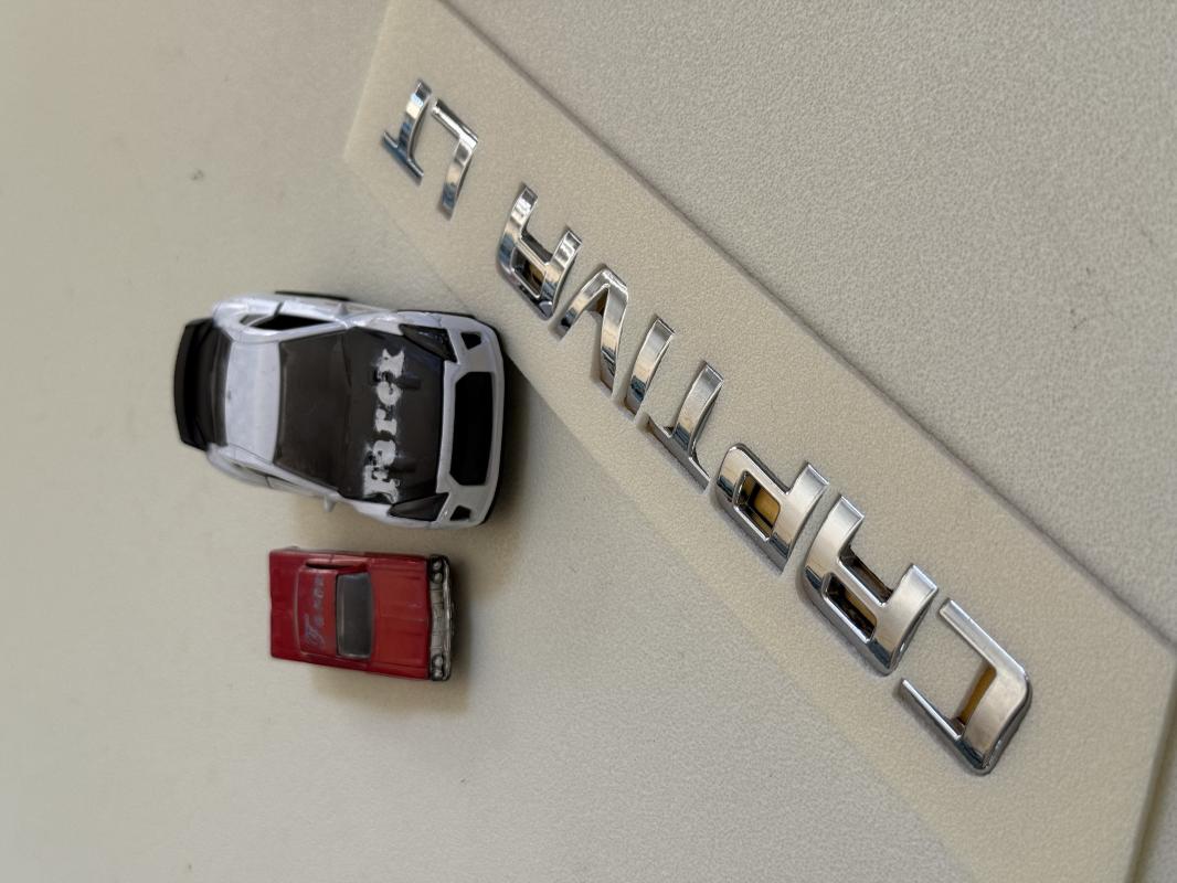 Chevrolet Captiva LT Krom Bagaj Yazısı 3M 3D ABS