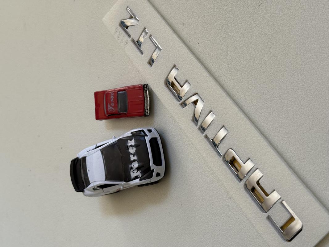 Chevrolet Captiva LTZ Krom Bagaj Yazısı 3M 3D ABS